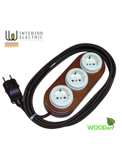 удлинитель микс слоновая кость дуб