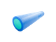 Ролик для йоги и пилатеса FA-502, 15*90 см, синий/голубой