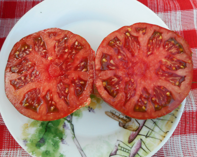 Томат Беркли Тай дай хаат (Berkeley Tie Dye Heart , USA)