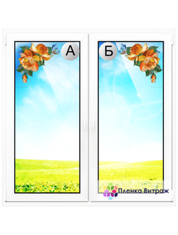 ВИТРАЖНАЯ ПЛЕНКА Y-16