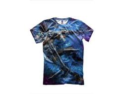 Футболка "Counter-Strike, CS GO, Контр Страйк" 3D, с полной запечаткой №42