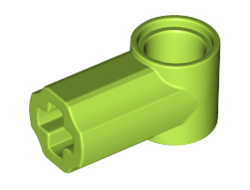 Technic, Axle and Pin Connector Angled #1, Lime (32013 / 4144298 / 6150003 / 6332867)
