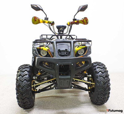 Квадроцикл GreenCamel Sahara AWD 4*4 (60V 2*2kW R10 alum Дифференциал) зеленый