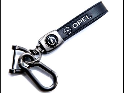 Премиум кожаный брелок с логотипом OPEL