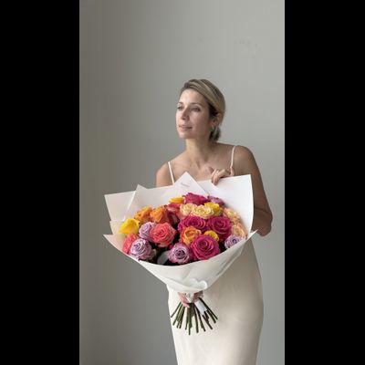 Моно букет цветов № 551