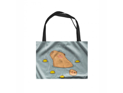 Сумка-шоппер горизонтальная Капибара, Kapibara-san №3