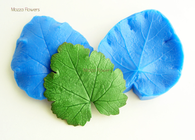 "Лист гейхеры" силиконовый молд (вайнер)