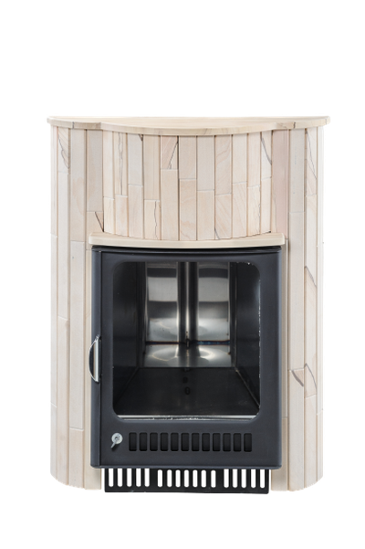 Портал для печи Оптима ПФ и Квадра ПФ Окаменевшее дерево наборный