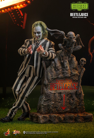 Битлджус (Майкл Китон, Beetlejuice 2) - Коллекционная фигурка 1/6 Beetlejuice (MMS767) - Hot Toys