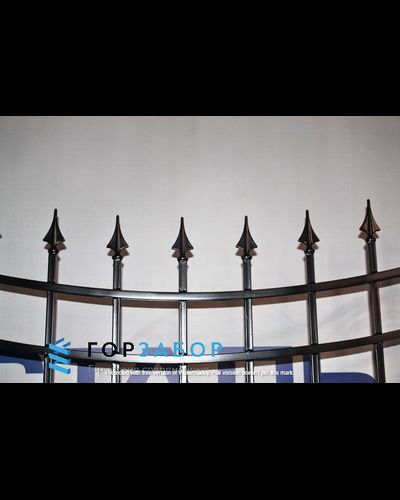 Раздвижные кованые ворота от производителя KOV1506