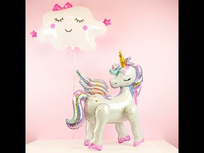 Шар 3D (26''/66 см) Фигура, Звездный единорог