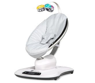 Кресло-качалка 4moms mamaRoo 4.0 серебристая