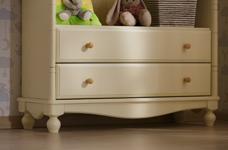 Шкаф Айно книжный №7 из массива сосны 105 х 36 Х 163 см