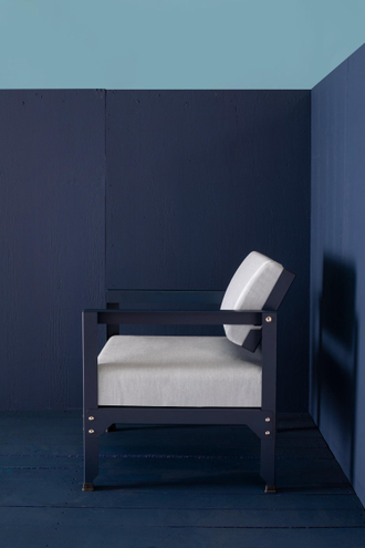 Кресло металлическое с подушками Hegoa