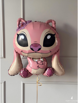 Ангел (розовый стич) 82*78 см