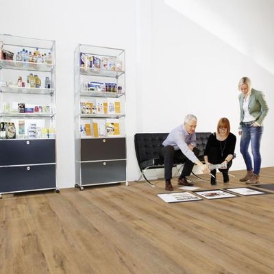 Виниловый пол Wineo 400 Wood XL Liberation Oak Timeless MLD00128 на HDF-плите