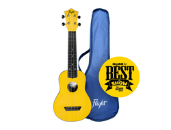 FLIGHT TUS 35 YW - укулеле Travel, сопрано, желтая