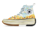 Converse Run Star Hike High Top Flower белые с принтом