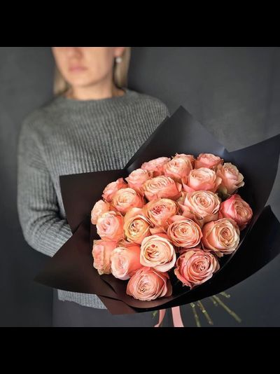 Букет Пионовидных роз Кахала