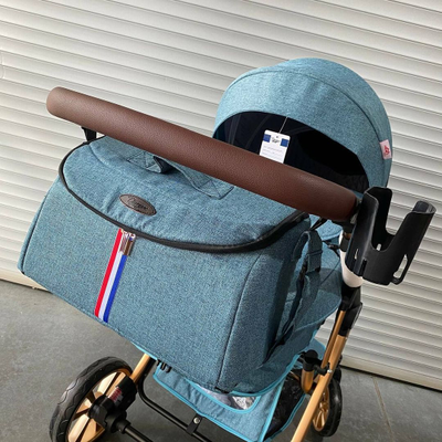 Детская коляска 2 в 1 Darex Морская волна