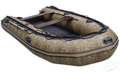 Лодка ПВХ Мастер Лодок Apache 3900НДНД Камуфляж камыш