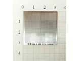 Трафарет BGA для реболлинга чипов универсальный, шаг 0.6мм., P=1.0, A=32x32