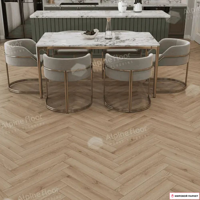 Ламинат Alpine Floor Herringbone 8 Pro Дуб Артуа LF102 купить в интернет-магазине mirovoy-parquet.ru