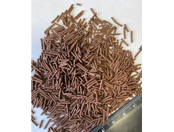 0124 Конд. посыпки сах. дек. матов. "Вермишель", Коричневая, 1,2мм