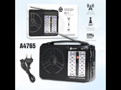 Радиоприемник deespi RE-17/607  AM/FM/SW