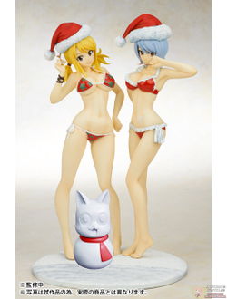 Фигурки 1/7 Люси Хартфилия и Юкино Агрия (Lucy Heartfilia и Yukino Aguria Christmas Limited Set)