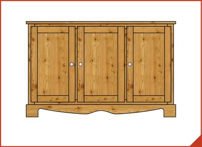 тумба т-7 (сосна)