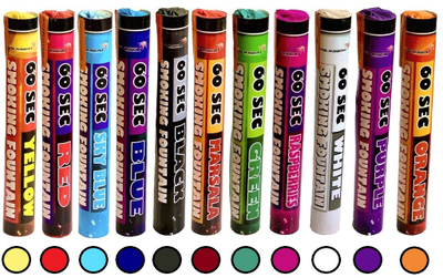 Ручной цветной дым SMOKING FOUNTAIN (60 сек.) ? 13 цветов на выбор