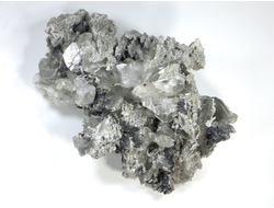 Кальцит, включения других минералов, Белореченское месторождение, Адыгея, Северный Кавказ, Россия (155*111*80 мм, вес: 762 г) №23845