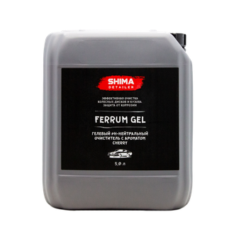 SHIMA DETAILER &quot;FERRUM GEL&quot;  PH-Нейтральный очиститель  5л.