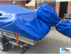 Тент на лодку VICTORY 500 Open (2019 г. стекло Лодка44)