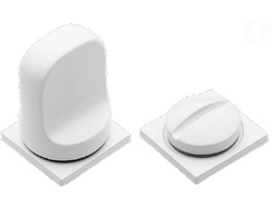 Morelli Завертка LUX WC SQ BIA белые