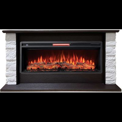 Линейный электрокамин Кимберли AO M2 с очагом Joker 45