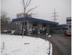 Реклама на АЗС в районе Северное Чертаново