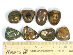 Риолит галтовка в ассортименте, Перу (25-33 мм, 11-13 г) №21442