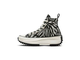 Кеды Converse Run Star Hike зебра высокие