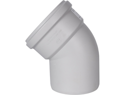 Отвод канализационный STOUT D 110х45° бесшумный (Арт. SKB-0008-011045)