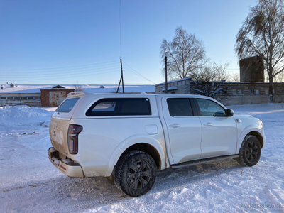 Красивый кунг в полной комплектации Sk4 для Great Wall Poer белого цвета от AVENGERURAL.RU