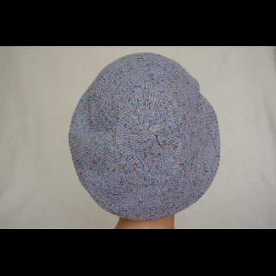 Женский берет осень - весна Vizio Италия 6607 голубой