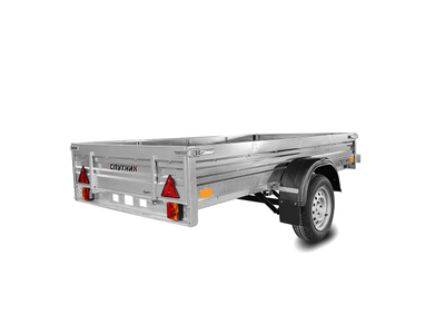 Прицеп «Спутник Expert» (2540х1300х330) оцинкованная рама, без подрамника ХИТ ПРОДАЖ!!!