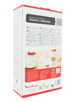 Комплект баночек круглых для йогуртницы Moulinex Yogurta