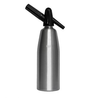 Сифон для газирования воды/содовой 1 л (до +30°C) алюминий/пластик