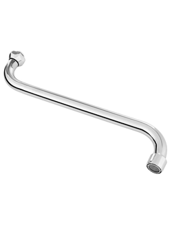 Излив для смесителя круглый Accoona  изогнутый, 30 см. A7130S