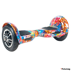 Гироскутер Smart Balance SUV 10 дюймов Граффити Оранжевый