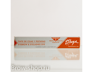 Thuya (Туя) Краска для бровей и ресниц (Испания), Светло-коричневый
