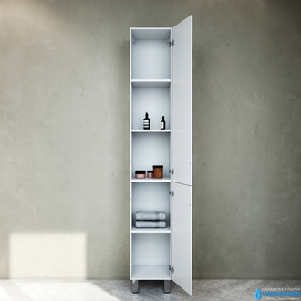 Пенал AM.PM Gem 30, подвесной, правый, цвет белый